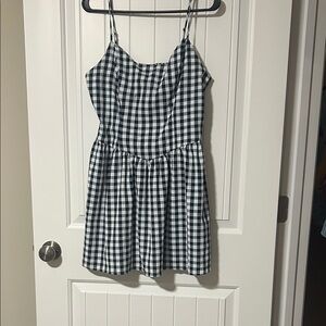 Black and White Gingham top